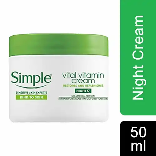 Simple Vital Vitamin Night Cream 50ml
